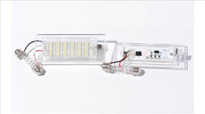 BMW E83 X3 E53 X5 fehér SMD LED rendszámtábla világítás