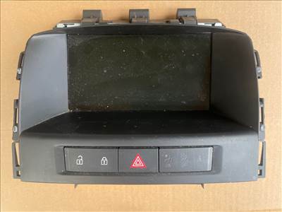 Opel Astra J NAVi 600 Navigációs fejegység , Kijelző , CD vezérlő / Meriva B , Mokka , Zafira C