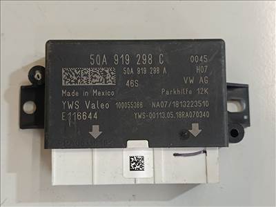 Volkswagen Passat B8, Touran II, Tiguan II parkoló asszisztens vezérlő elektronika  5qa919298c