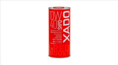 XADO 10W-40 SL/CI-4 SHPD RED BOOST 1L kiszerelésű félszintetikus motorolaj 26149