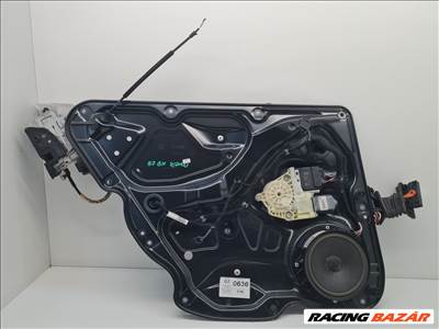 Volkswagen Passat B7 bal hátsó ablakemelő szerkezet (30399) 3aa839755