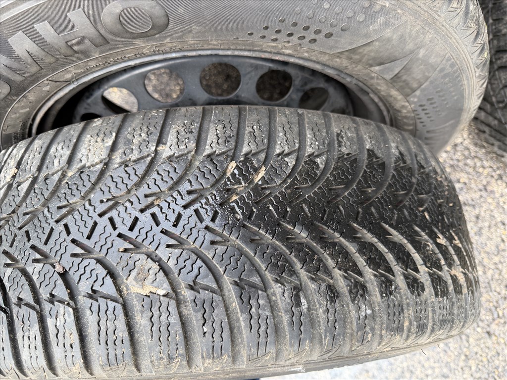 Volkswagen Passat / Skoda SuperB gyári 6,5X16-os 5X112-es ET41 lemezfelni garnitura eladó 7. kép