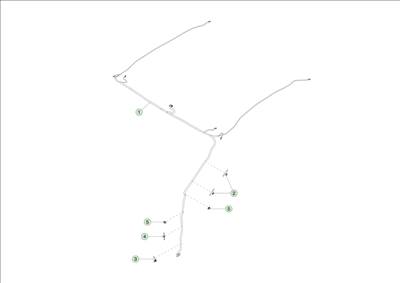 Tesla Model Y 2020-tól Tetőkárpit és kalaptartó kábelköteg