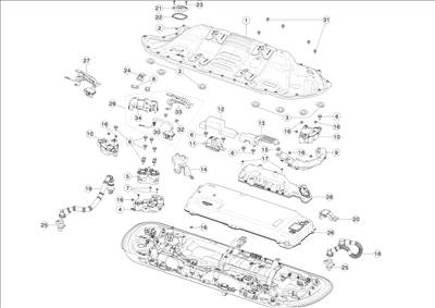 Tesla Model 3 2017-2023 Egyéb magasfeszültségű akkumulátor alkatrészek