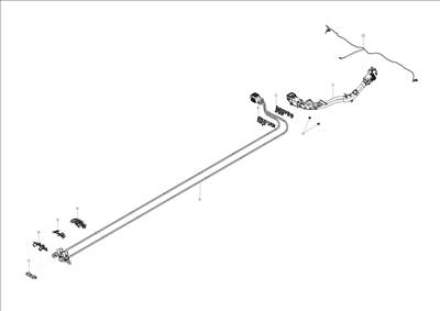 Tesla Model 3 2017-2023 Magasfeszültségű kábelköteg