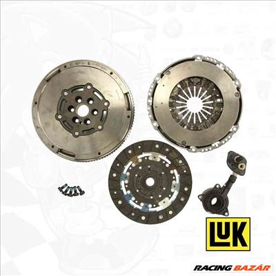 Ford Focus Mk2, C-Max kettős tömegű lendkerék és kuplung szett 1.6 TDCi LUK 600020000