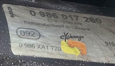 Mercedes C 220 W203 Önindító 