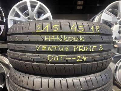 215/45 r18 Hankook 2024 ÚJ nyárigumi 4db eladó 215/45r18 garnitúra