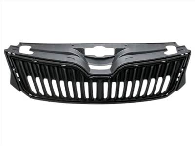 Skoda Rapid 2012-2019 utángyártott új hűtődíszrács, króm keret nélkül 5ja853668