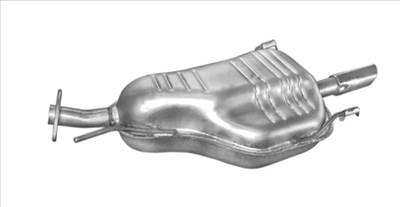 Polmo 17.297 - OPEL Kipufogó hátsó dob