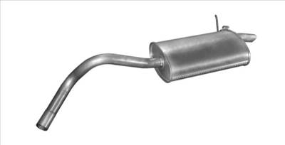 Polmo 21.260 - RENAULT Kipufogó hátsó dob