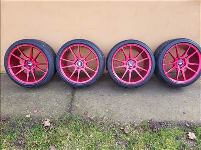  Toyota, Kia, Renault 5x114.3 18x8,5 ET 40 Japan Racing alufelni, Firestone nyári gumikkal