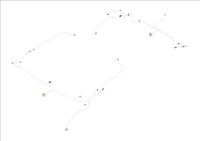 Tesla Model 3 Highland 2023-tól Tetőkárpit és kalaptartó kábelköteg