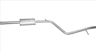 Polmo 02.13 - DACIA Középső kipufogó dob