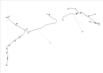 Tesla Model 3 2017-2023 Tetőkárpit és kalaptartó kábelköteg