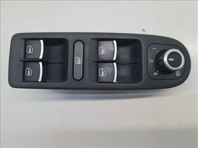 Volkswagen Golf VI króm bal első ablakemelő kapcsoló tükör kapcsolóval (31196) 5k0867255a 5k0959565