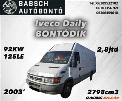 Iveco (S50C) Daily Bontott Alkatrészei