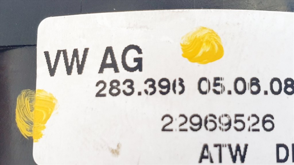 508474 VW Polo 2005,  Légzsák Átvezető Szalag, 283.396. 3. kép