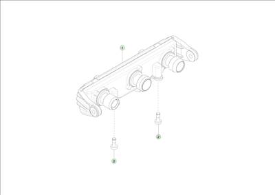 Tesla Model Y 2020-tól Első kamera
