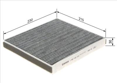 szűrő, utastér levegő BOSCH 1 987 432 319 for TOYOTA, LEXUS