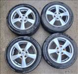  5x114.3 lyukosztású 16" használt (gyári felni) alufelni, 205/55 használt Pirelli nyári gumi gumi 