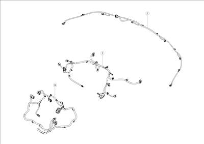 Tesla Model 3 2017-2023 Hátsó lökhárító kábelköteg