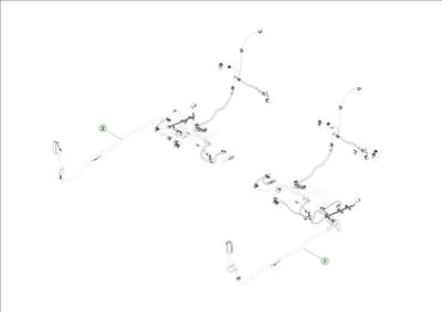 Tesla Model 3 Highland 2023-tól Ülés kábelköteg