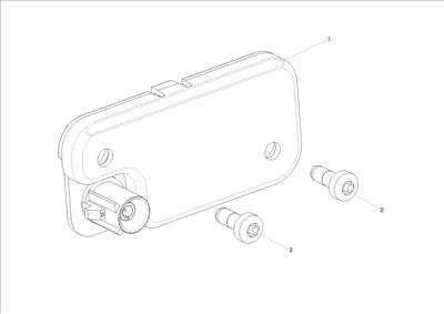 Tesla Model Y 2020-tól Beltéri kamera