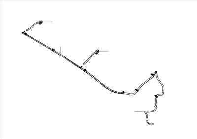 Tesla Model S 2012-2016 Ablakmosó fúvóka