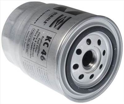 MAHLE KC 46 - Üzemanyagszűrő ASIA MOTORS CHEVROLET DAIHATSU DODGE HYUNDAI ISUZU KIA MAZDA MITSUBISHI