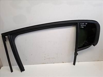 Peugeot 308 5 ajtós bal hátsó ajtó üveg fix