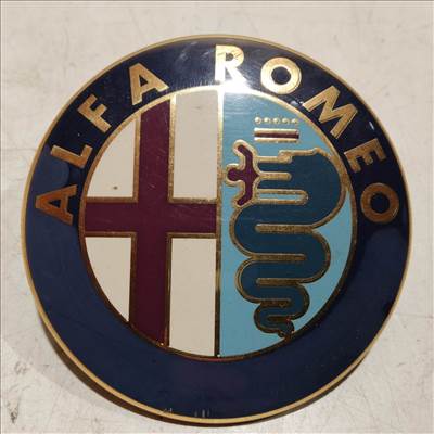 209097 Alfa Romeo 145,146,155,156,166 hátsó embléma, a képen látható állapotban 60777672
