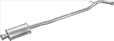 Polmo 21.05 - RENAULT Középső kipufogó dob