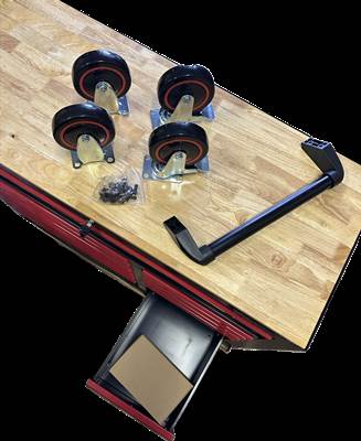 BSN műhelykocsi szerszámokkal bontatlan állapotában akár házhoz is