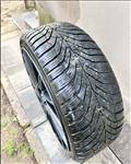  5x112 lyukosztású 19" újszerű alufelni, rajta 225/35 használt Kumho téli gumi gumi 