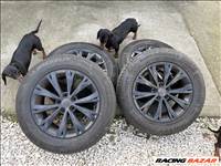 Volkswagen Tiguan Montana gyári alufelni szett, 5x112, 17" 5NA601025 nyári gumikkal
