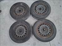  5x112 15" lemezfelni garnitúra Michelin téli gumikkal (29654)