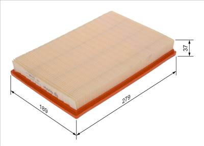 légszűrő BOSCH F 026 400 173 for VW