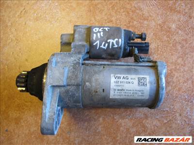 Volkswagen Golf VII, Skoda Octavia III, Seat León III önindító 1.4 TSI  02z911024q