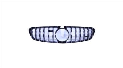 Mercedes Benz C217 coupe 63 - 65 AMG 2018- króm - fekete hűtőrács Panamerica AMG GT stílusban