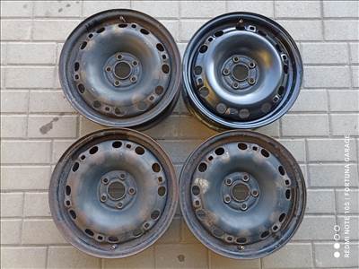 5x100 15" Volkswagen használt lemezfelni garnitúra (688)