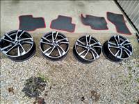  5x114.3 lyukosztású 6,5JJ 16" újszerű Viper alufelni