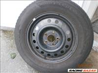  5x114.3 lyukosztású 16" használt lemezfelni, rajta 215/70 használt Hankook téli gumi gumi 