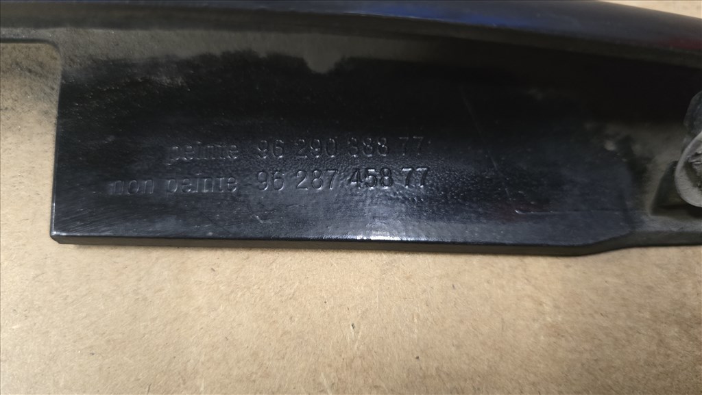 Peugeot 206 fekete csomagtérajtó fogantyú 9629038877 3. kép