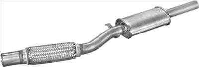 Polmo 07.30 - FIAT Középső kipufogó dob