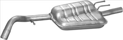 POLMO 08.612 - Kipufogó hátsó dob FORD ESCORT 1.8 (1997-2001)