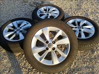  4x100 15" Gyári Opel alufelni, rajta 185/65 R15 nyári gumik szenzor 