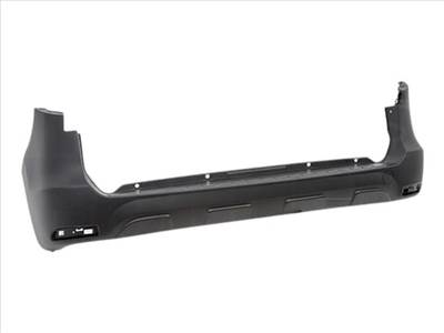 Dacia Dokker 2012-2021, Renault Express 2021- utángyártott új hátsó lökhárító fekete, +vonószemb., PDC-jel. 850226654r