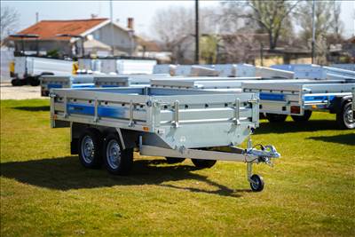 Új alsókerekes utánfutó (263x150cm) - 791.000 Ft helyett bruttó 739.000 Ft