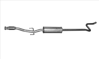 Polmo 19.175 - PEUGEOT Középső kipufogó dob